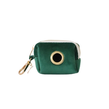 Load image into Gallery viewer, emerald green velvet walk set bundle with harness - $106 value!