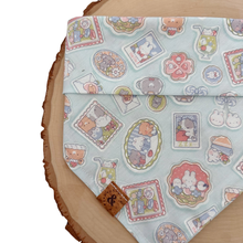 Load image into Gallery viewer, kawaii cuties light blue dog bandana