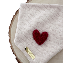 Load image into Gallery viewer, bubblegum love dog bandana