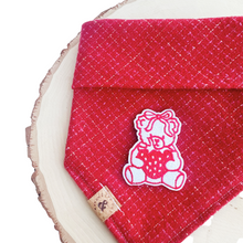 Load image into Gallery viewer, snowberry teddy dog bandana