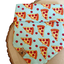 Load image into Gallery viewer, pizza pawty dog bandana