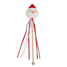 Load image into Gallery viewer, santa cat christmas teaser wand toy
