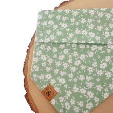 Load image into Gallery viewer, mint meadows dog bandana
