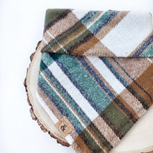 Load image into Gallery viewer, caramel apple flannel dog bandana