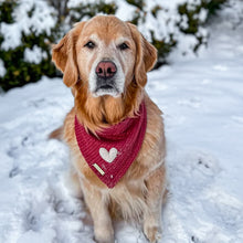 Load image into Gallery viewer, puppy love dog bandana