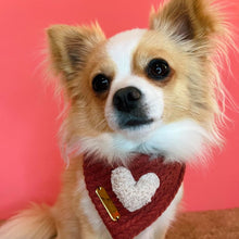 Load image into Gallery viewer, puppy love dog bandana