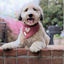 Load image into Gallery viewer, puppy love dog bandana
