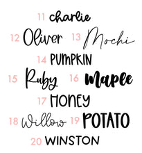 Load image into Gallery viewer, light pink denim hearts personalized dog bandana