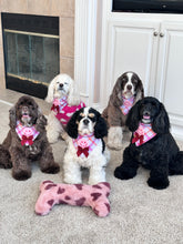 Load image into Gallery viewer, sweet lilac plaid dog bandana