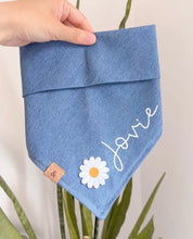 Load image into Gallery viewer, personalized jovie dog bandana