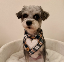 Load image into Gallery viewer, warm timberline flannel dog bandana