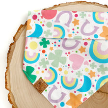 Load image into Gallery viewer, LAST CHANCE! lucky charms dog bandana (XS only)