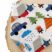 Load image into Gallery viewer, happy camper dog bandana