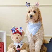 Load image into Gallery viewer, oh my stars letterman dog bandana