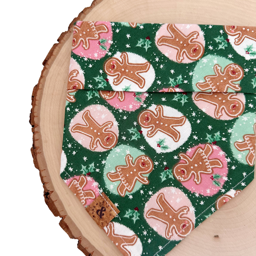 holiday bakeshop dog bandana