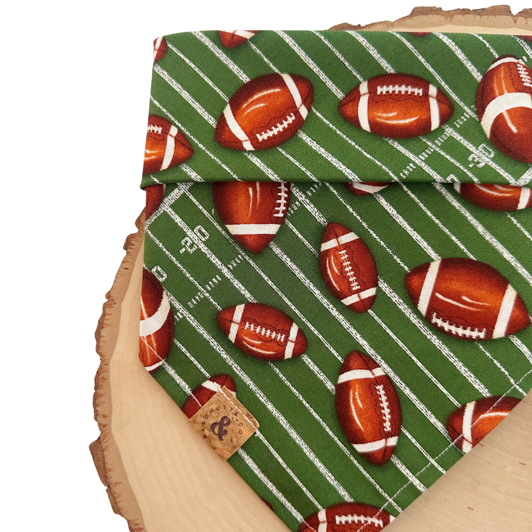 it's gametime dog bandana