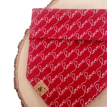 Load image into Gallery viewer, everlasting love dog bandana
