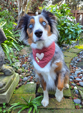 Load image into Gallery viewer, LAST CHANCE! puppy love dog bandana
