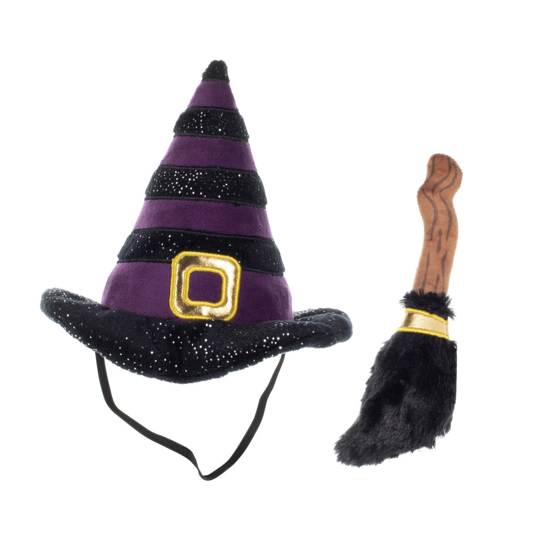 'If The Broom Fits' 2pc Wear & Play dog toy