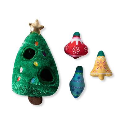 christmas tree hide and seek toy