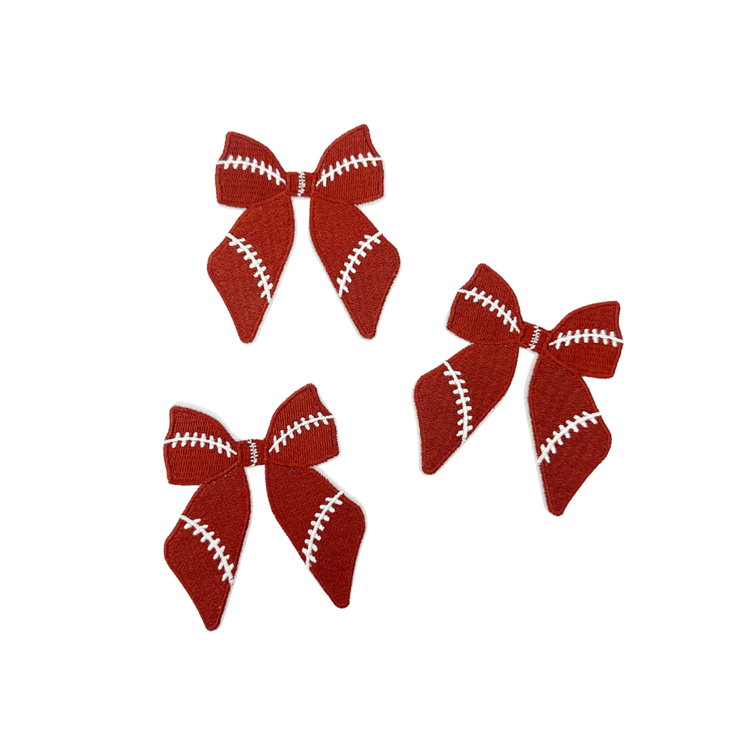 football bow patch add-on