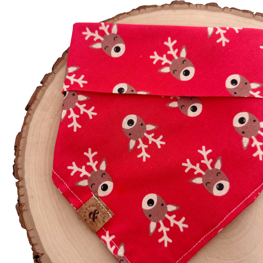 reindeer games dog bandana