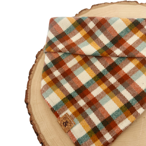 opalite flannel dog bandana