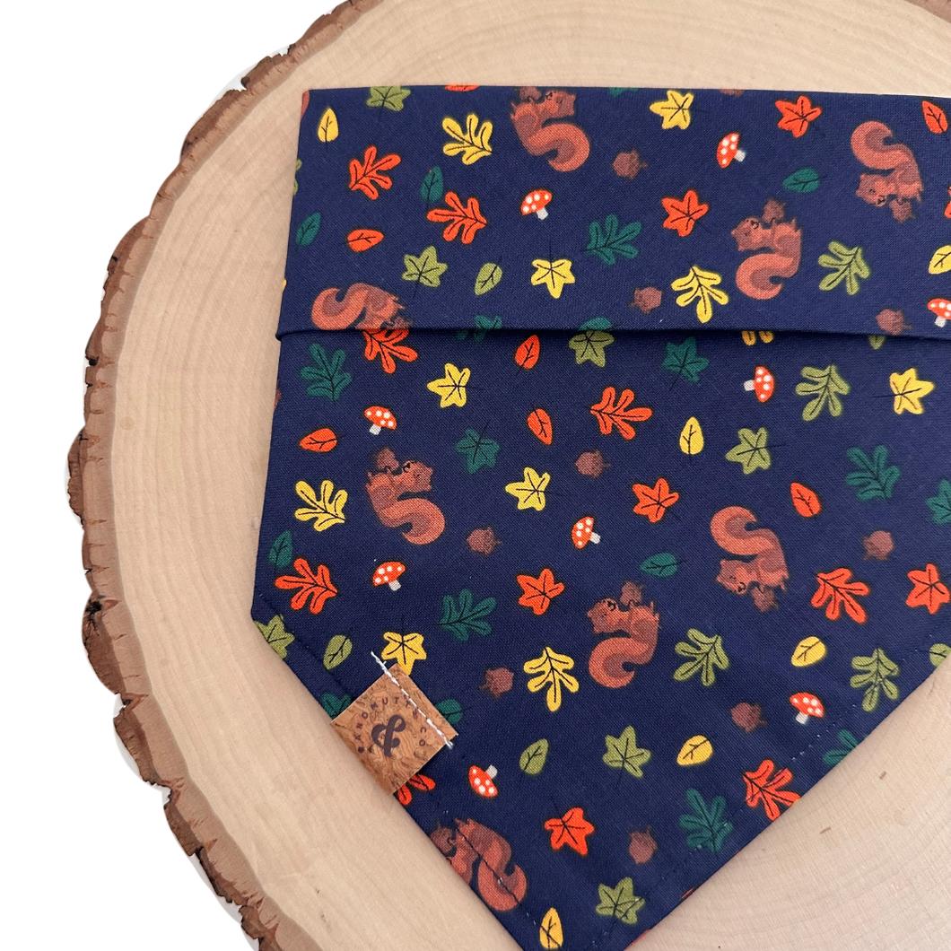 squirrel patrol dog bandana