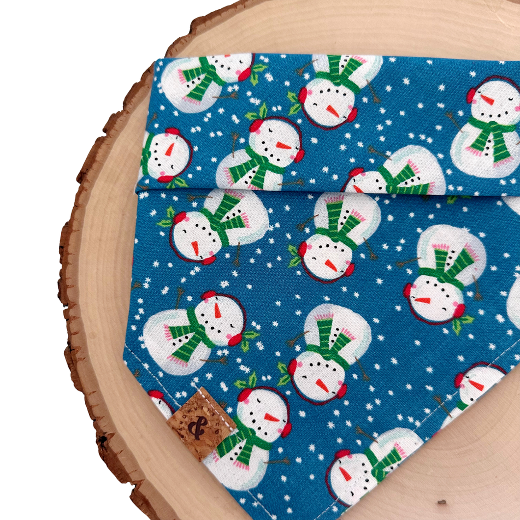 let it snow dog bandana