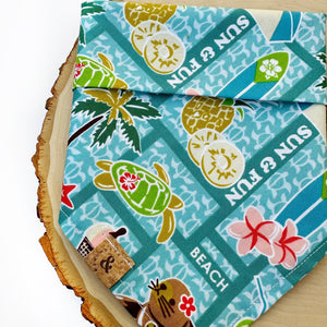 fun in the sun dog bandana