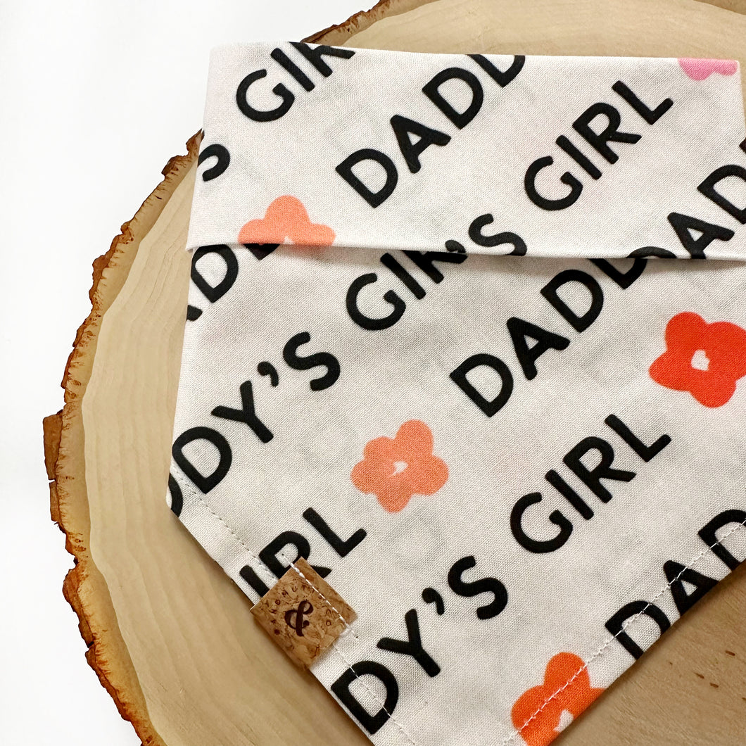 always daddy's girl dog bandana