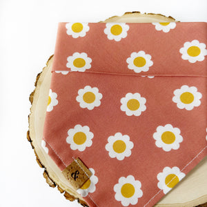 sunny daisy dog bandana