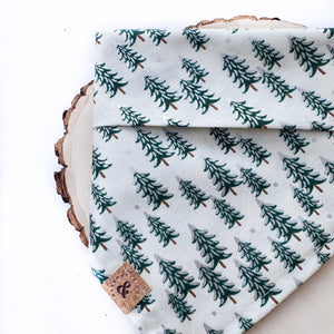 festive fir dog bandana