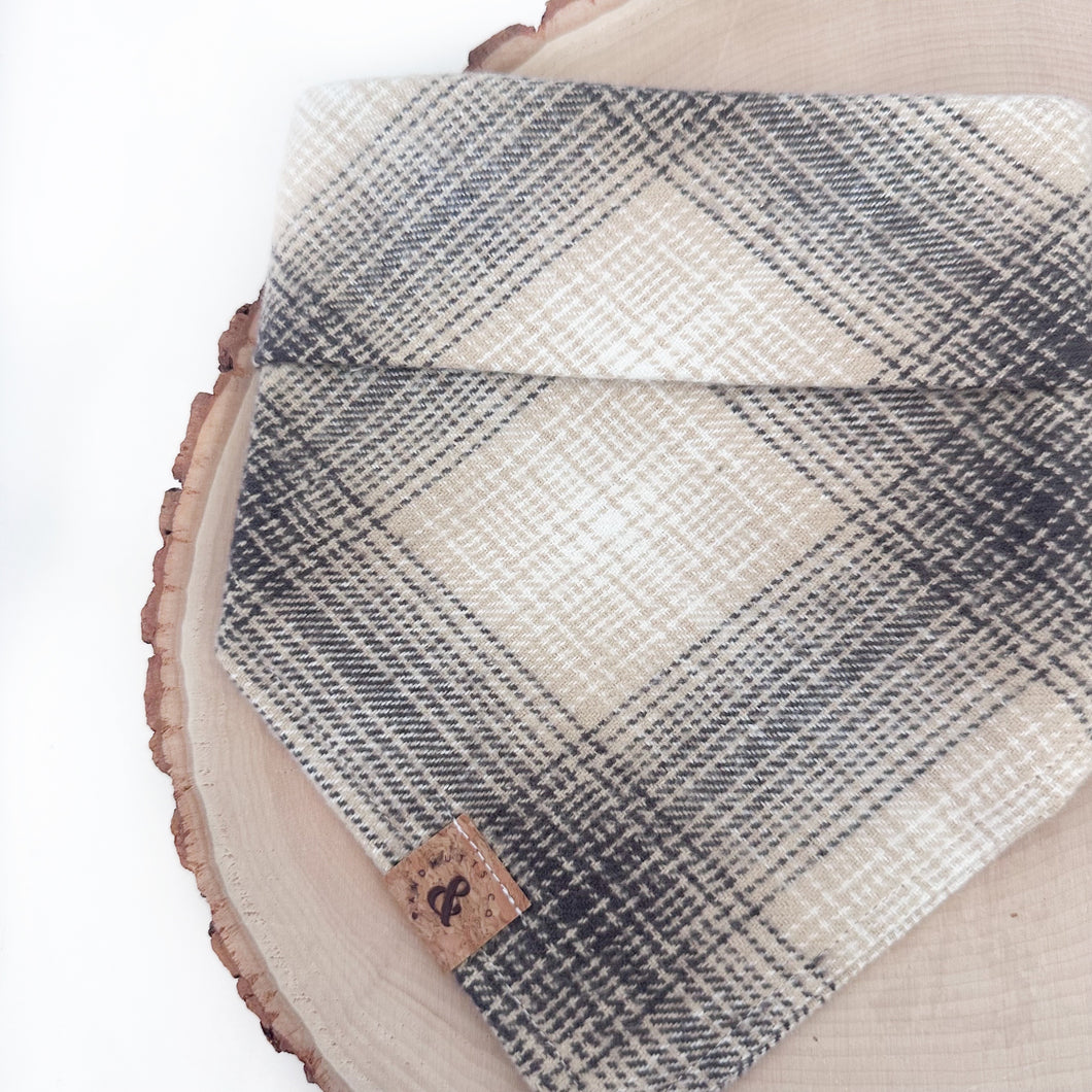 hearthside flannel dog bandana