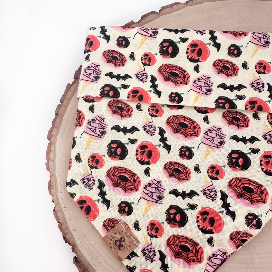 donut fear dog bandana