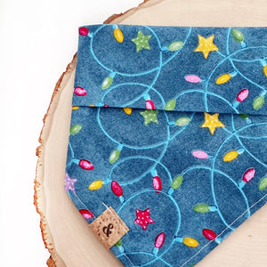 festival of lights dog bandana