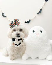 Load image into Gallery viewer, friendly ghosts dog bandana (glow in the dark!)
