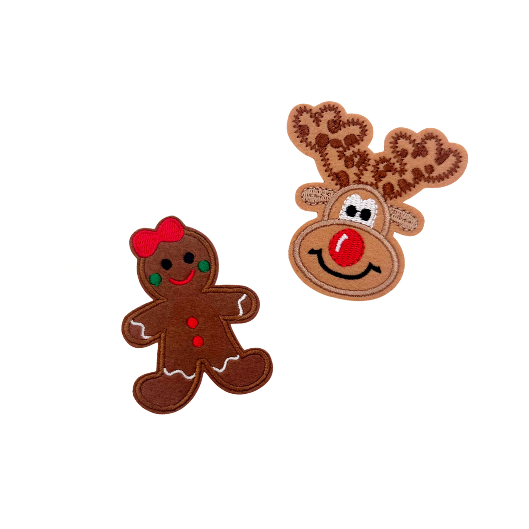 large christmas patches