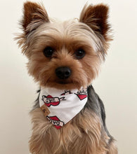 Load image into Gallery viewer, i love dad dog bandana

