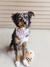 Load image into Gallery viewer, taro panda milk tea dog bandana

