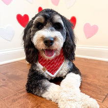 Load image into Gallery viewer, everlasting love dog bandana
