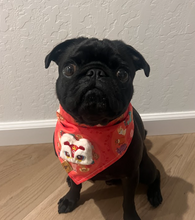 Load image into Gallery viewer, LNY lucky zodiac dog bandana
