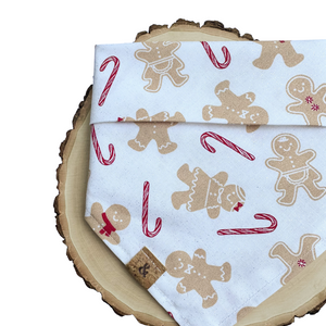 gingerbread dreams dog bandana