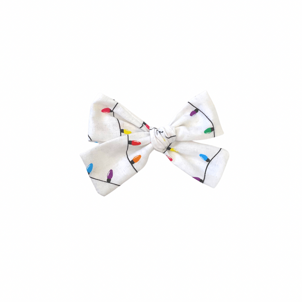 light up my world hair bow