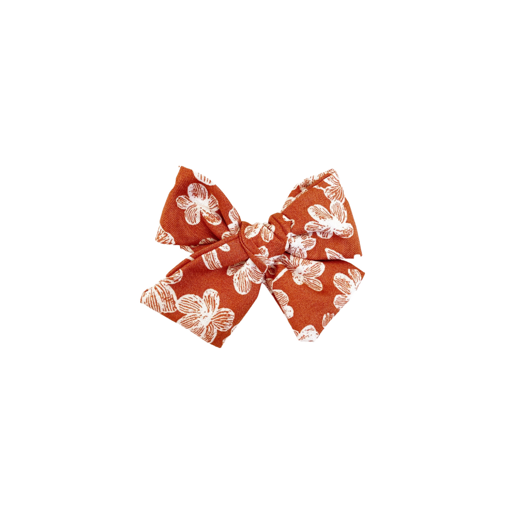 autumn's warmth hairbow