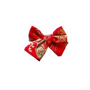 LNY koi fish hairbow