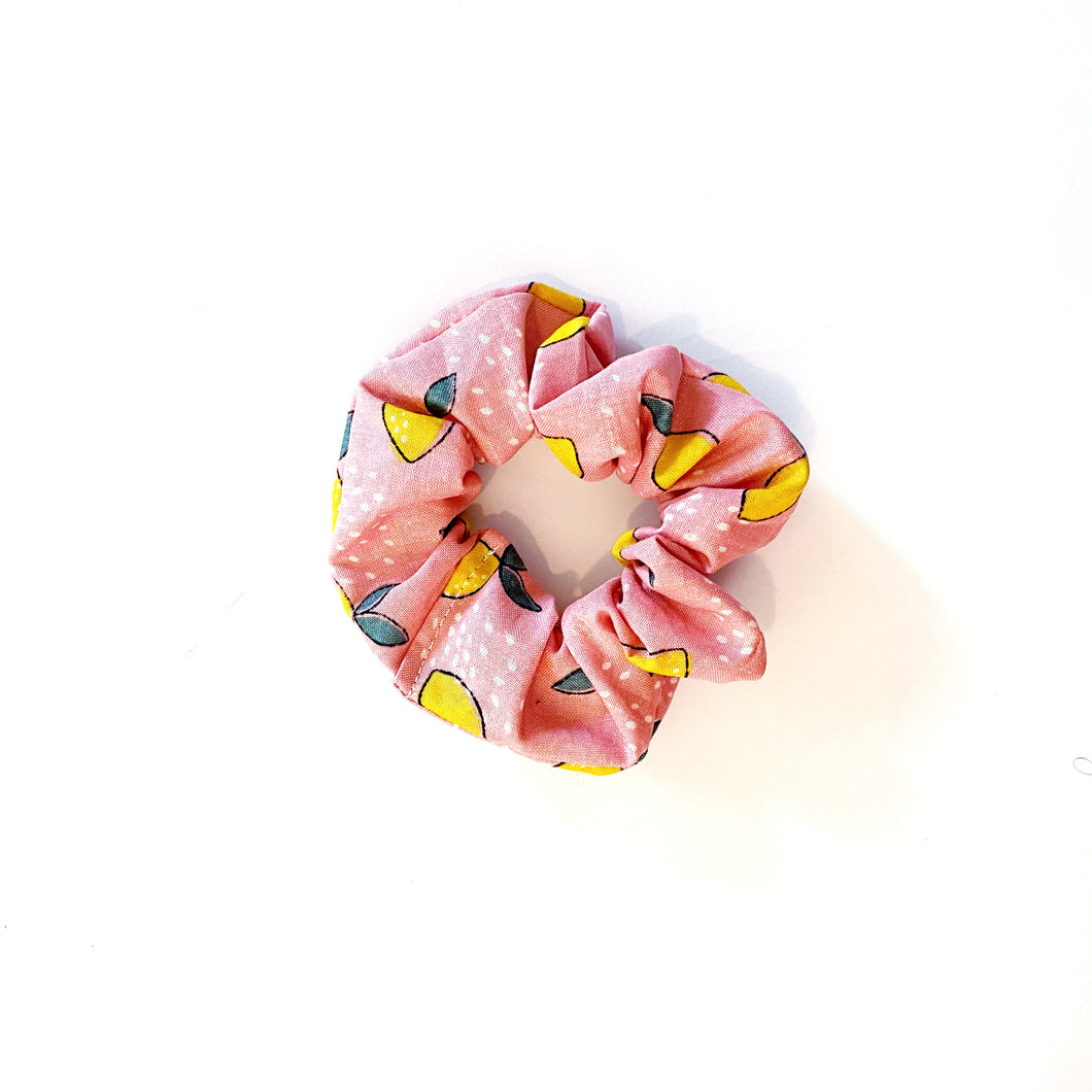 pink lemonade scrunchie