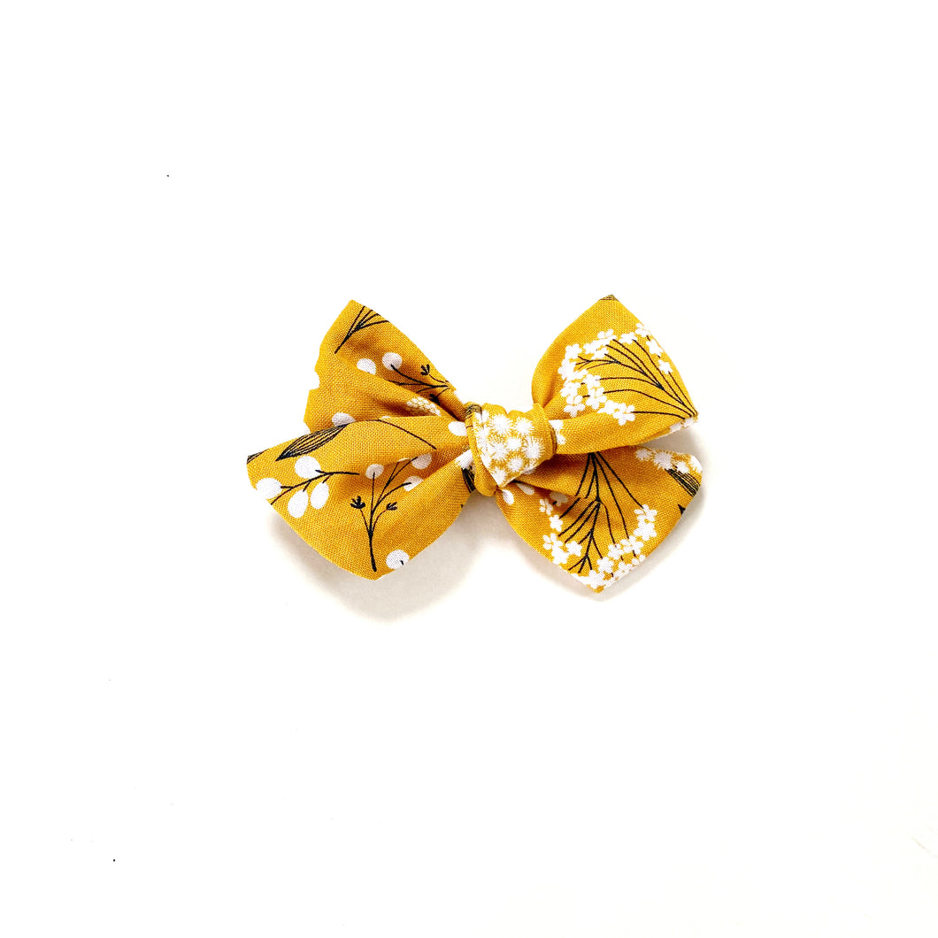 dandelion summer hairbow