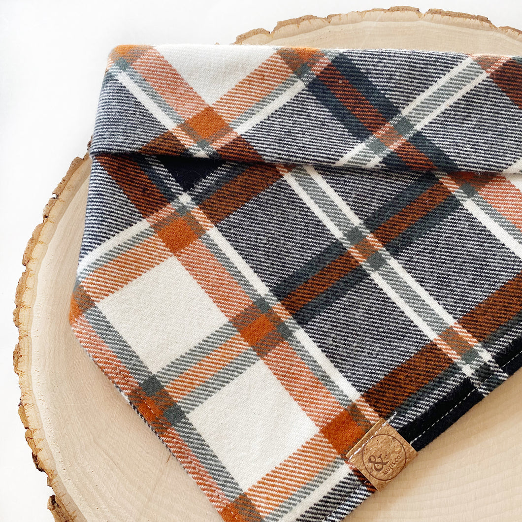 hollows eve flannel dog bandana