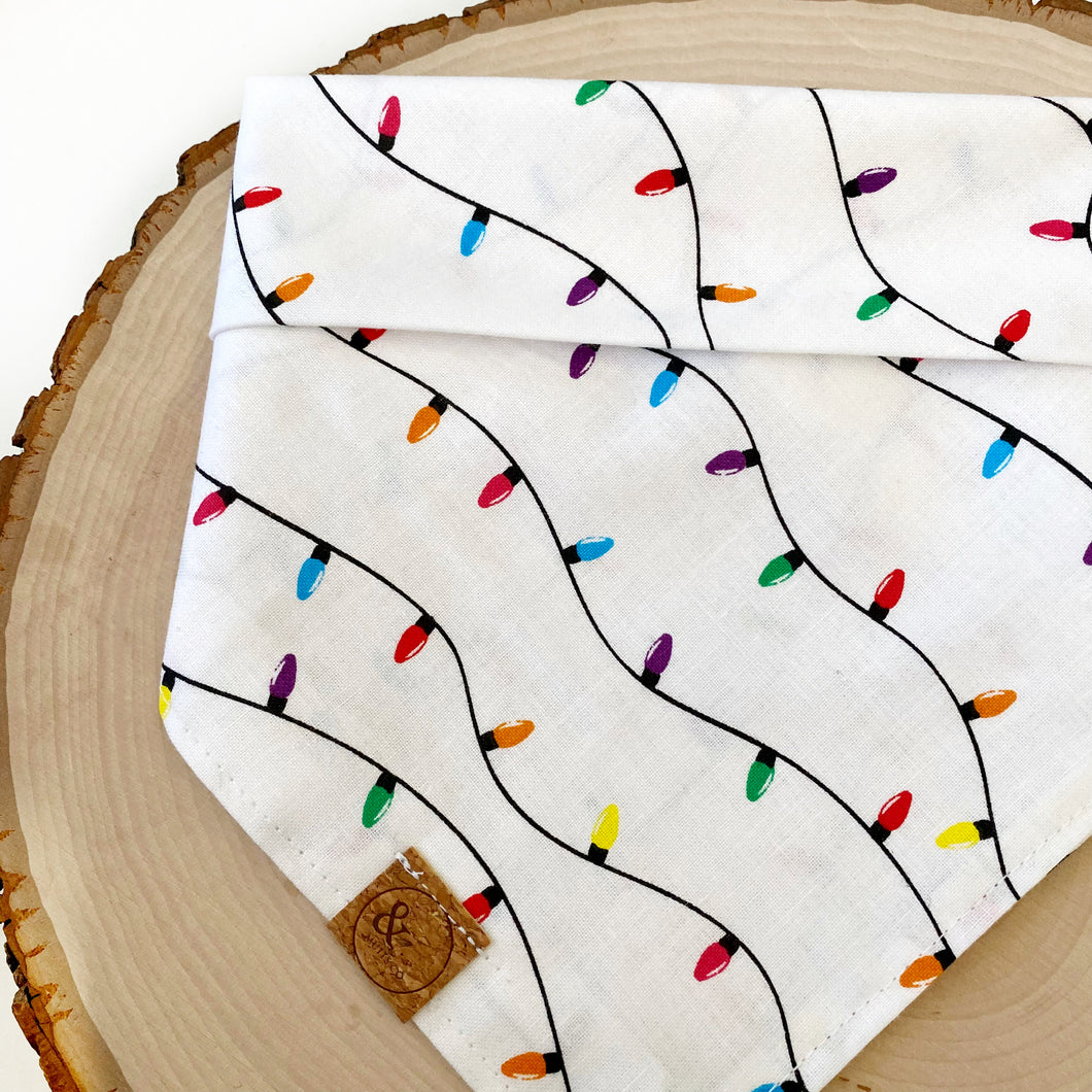light up my world dog bandana